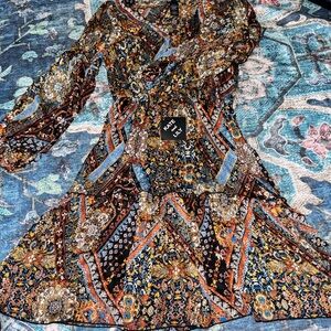 Multicolor Bohemian Dress by KATE and LILY